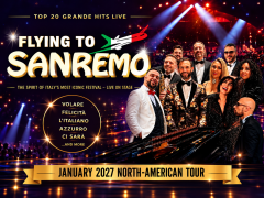 FLYING TO SANREMO. Toronto 