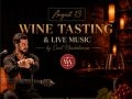 Wine Tasting & Live Music by Emil Khachaturian - Evening at Wine Academy